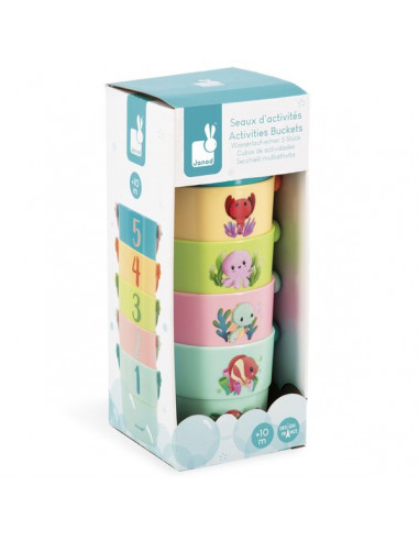 Seaux Mes bébés animaux - Janod Seaux Mes bébés animaux - Janod