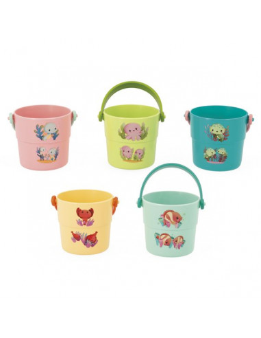 Seaux Mes bébés animaux - Janod Seaux Mes bébés animaux - Janod