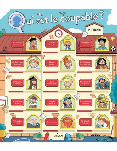 Livre Qui est le coupable à l'école?...