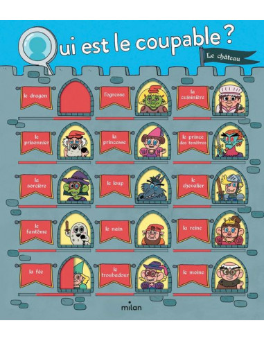 Livre Qui est le coupable au château?...