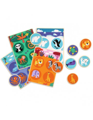 Loto Wood - Djeco Loto Wood - Djeco