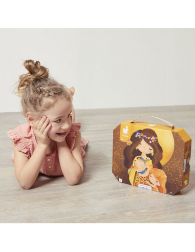 Puzzle inspiré de Klimt 100 pièces -... Puzzle inspiré de Klimt 100 pièces -...