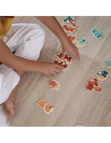 Magnets Dino 24 pièces - Janod Magnets Dino 24 pièces - Janod