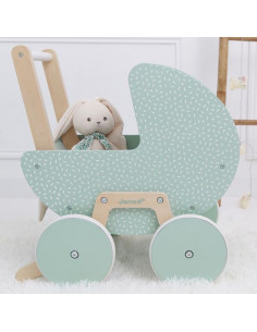 Green series trotteur bebe, chariot de marche en bois - trotteur bebe garcon  - trotteur bebe fille, formes à encastrer, téléphone, chariot de marche bebe,  pour enfants, trotteur pousseur, GS0030 en destockage