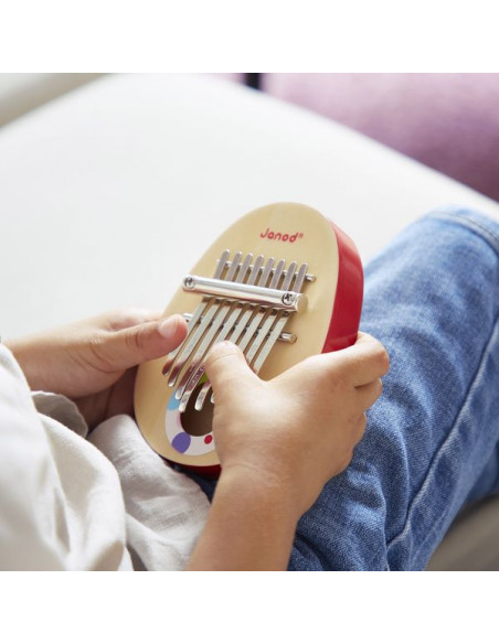 Instrument musique jouet - Kalimba bois enfant - Janod