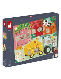 Planche à cadenas Ferme -...