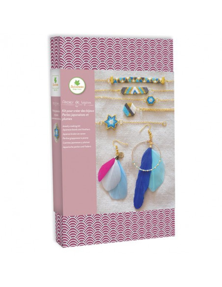 Sycomore - Kit Création de Bijoux Tricotin, Jouet Premium, Kits de Loisirs  créatifs, Atelier créatif Enfant, activites manuelles pour Enfants, Bijoux  Enfants Fille, Cadeau Fille, Jeux Enfants,7Ans et+ en destockage et  reconditionné