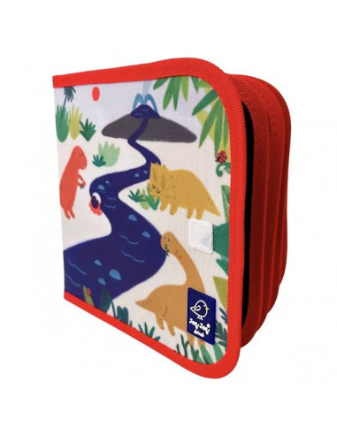 Cahier ardoise dinosaures - Jaq Jaq Bird