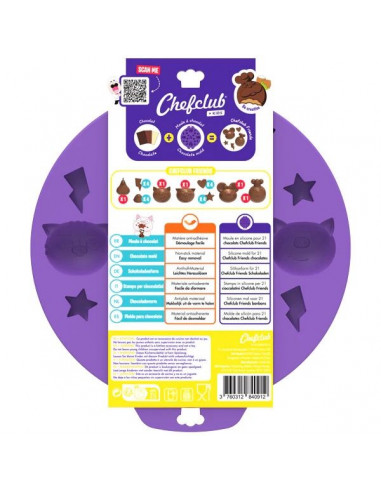 Moule à chocolats - Chefclub Kids Moule à chocolats - Chefclub Kids