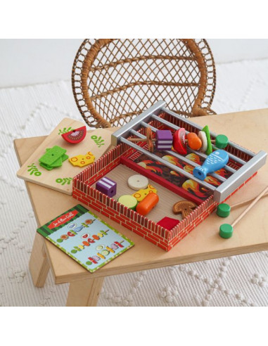 Dinette Joe et Max grill - Djeco Dinette Joe et Max grill - Djeco