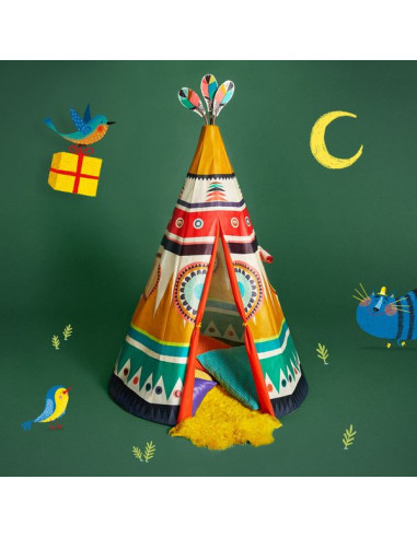 Tipi multicolore - Djeco Tipi multicolore - Djeco