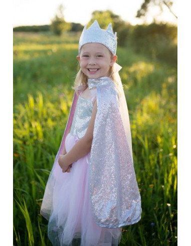 Cape réversible à paillettes 4-6 ans... Cape réversible à paillettes 4-6 ans...