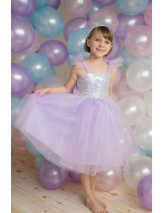 Robe de princesse lilas à... 2