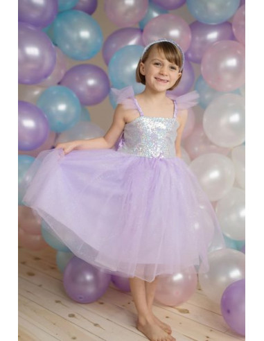 Robe de princesse fille de 4 à 6 ans - Déguisements et accessoires