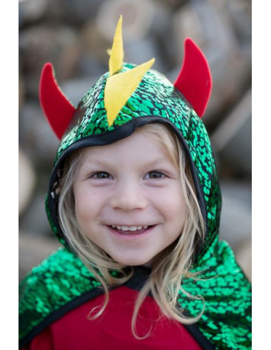 Cape réversible dragon chevalier 4-6... Cape réversible dragon chevalier 4-6...