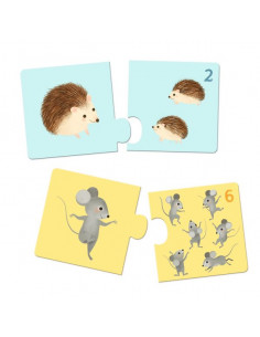 Puzzle duo Bébés animaux -... 2