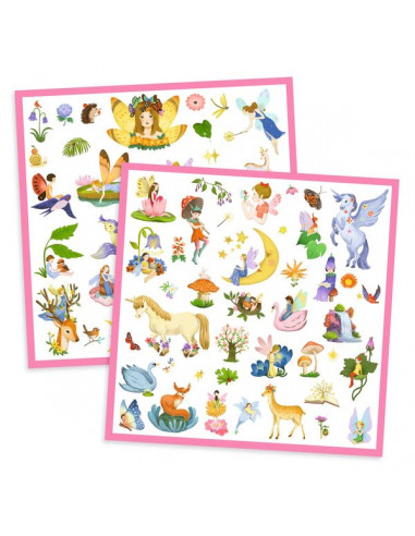 Stickers Fantasy - Djeco Stickers Fantasy - Djeco