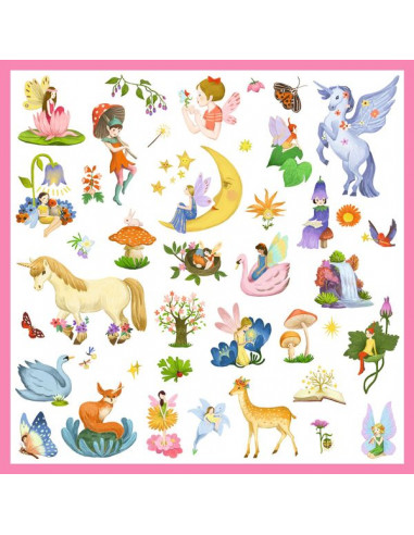 Stickers Fantasy - Djeco Stickers Fantasy - Djeco