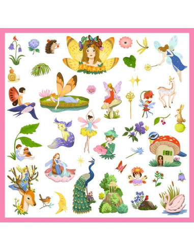 Stickers Fantasy - Djeco Stickers Fantasy - Djeco