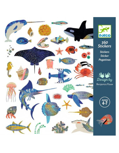 Stickers Océan - Djeco Stickers Océan - Djeco