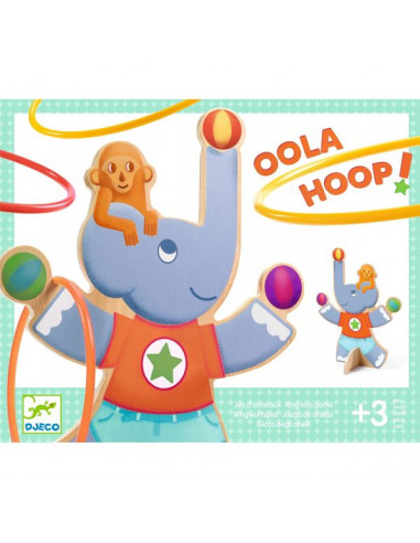 Jeu de lancer d'anneaux Oola Hoop -...