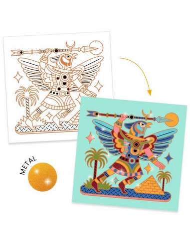 Coloriages brillants Guerriers... Coloriages brillants Guerriers...