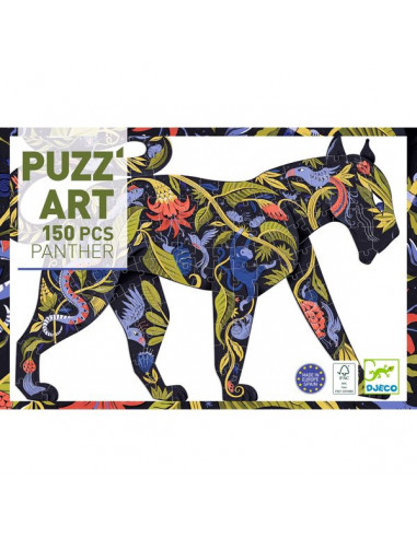 Black Panther Puzz'art 150 pièces -...