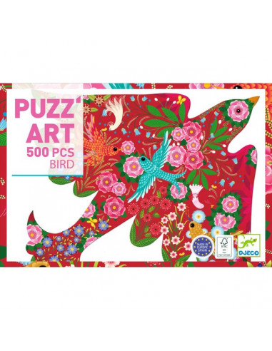 Bird Puzz'art 500 pièces - Djeco