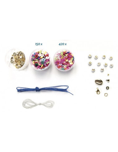 Atelier bijoux bracelets Heishi -... Atelier bijoux bracelets Heishi -...