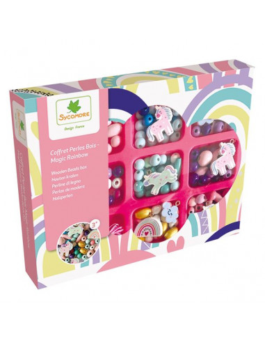 Coffret de perles en bois magic...