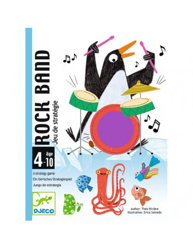 Jeu de cartes Rock Band - Djeco