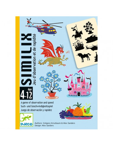 Jeu de cartes Similix - Djeco Jeu de cartes Similix - Djeco