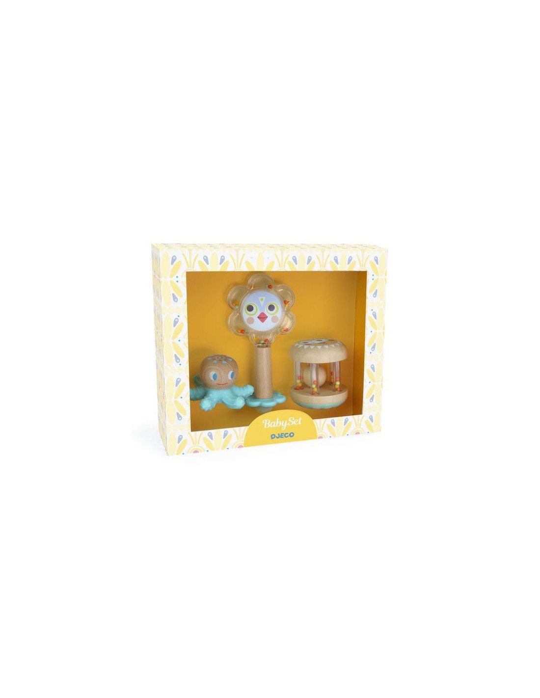 Kit bebe personnalisé , coffret naissance, hochet bébé, anneaux dentition, attache  tetine, cadeau naissance, premier cadeau bébé : par ecoboutiquefrance