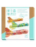 Poissons à colorier Koinobori - Do it Yourself - Djeco