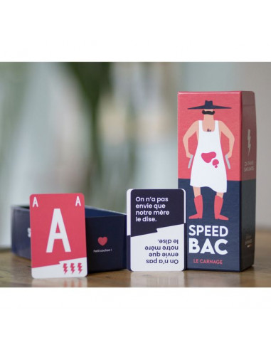 Jeu Speedbac rouge Jeu Speedbac rouge