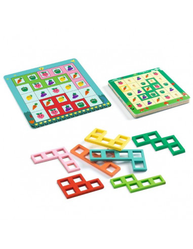 Logic Garden Sologic - Djeco Logic Garden Sologic - Djeco