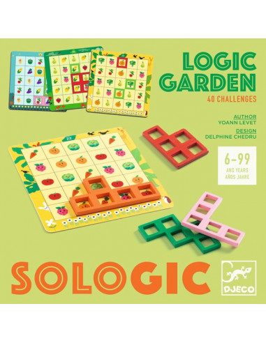 Logic Garden Sologic - Djeco Logic Garden Sologic - Djeco
