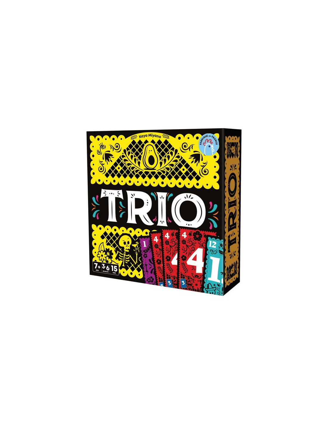 Trio - jeu de déduction et de mémoire cocktail games 