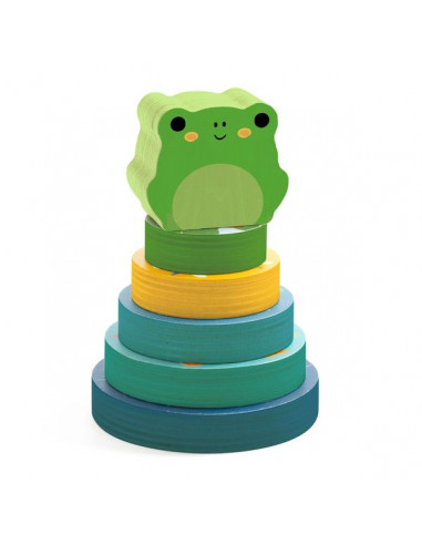 Puzz & Stack Rainbow - Djeco Puzz & Stack Rainbow - Djeco