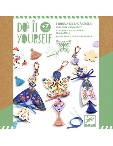 Bijoux de sac à créer Butterflies -... Bijoux de sac à créer Butterflies -...