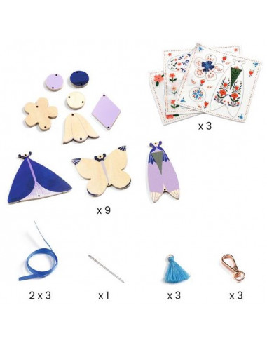 Bijoux de sac à créer Butterflies -... Bijoux de sac à créer Butterflies -...