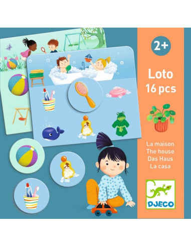 Djeco - Lotto de la maison +2 ans