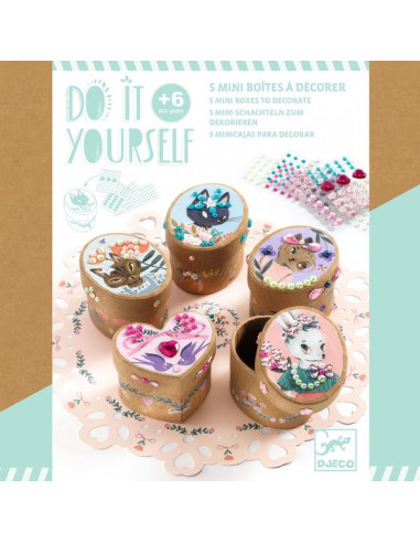 Mini boites à décorer Adorables - Do... Mini boites à décorer Adorables - Do...