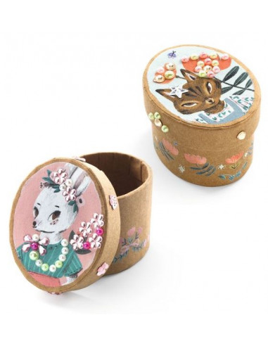 Mini boites à décorer Adorables - Do... Mini boites à décorer Adorables - Do...