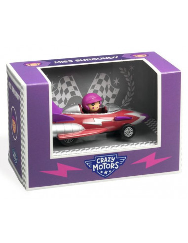 Miss Burgundy Crazy Motors - Djeco Miss Burgundy Crazy Motors - Djeco