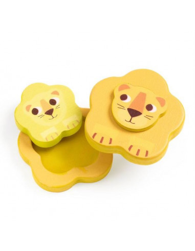 Jeu magnétique Kimami Wild - Djeco Jeu magnétique Kimami Wild - Djeco