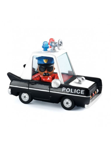 Jouet pour enfants voiture de police huit petites voitures - Temu