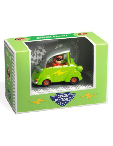 Green flash Crazy Motors - Djeco Green flash Crazy Motors - Djeco