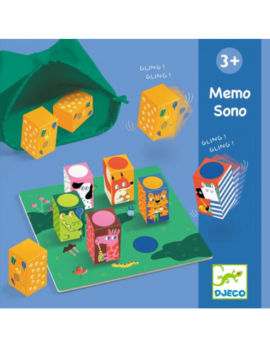 Jeu Memo Sono - Djeco Jeu Memo Sono - Djeco