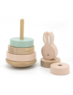 Jouets empilables en bois pour bébé Jouets d'apprentissage sensoriel de